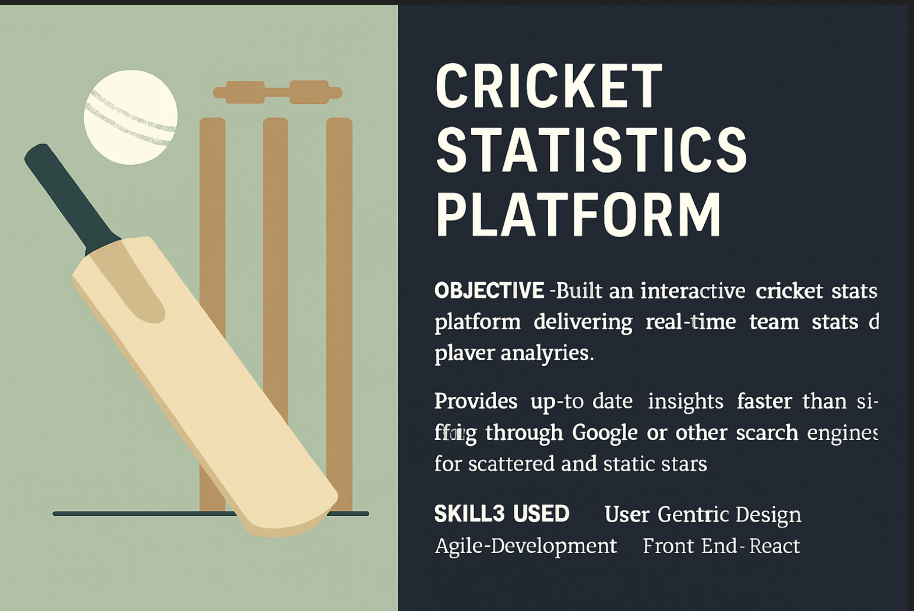 Cricket Stats Screenshot