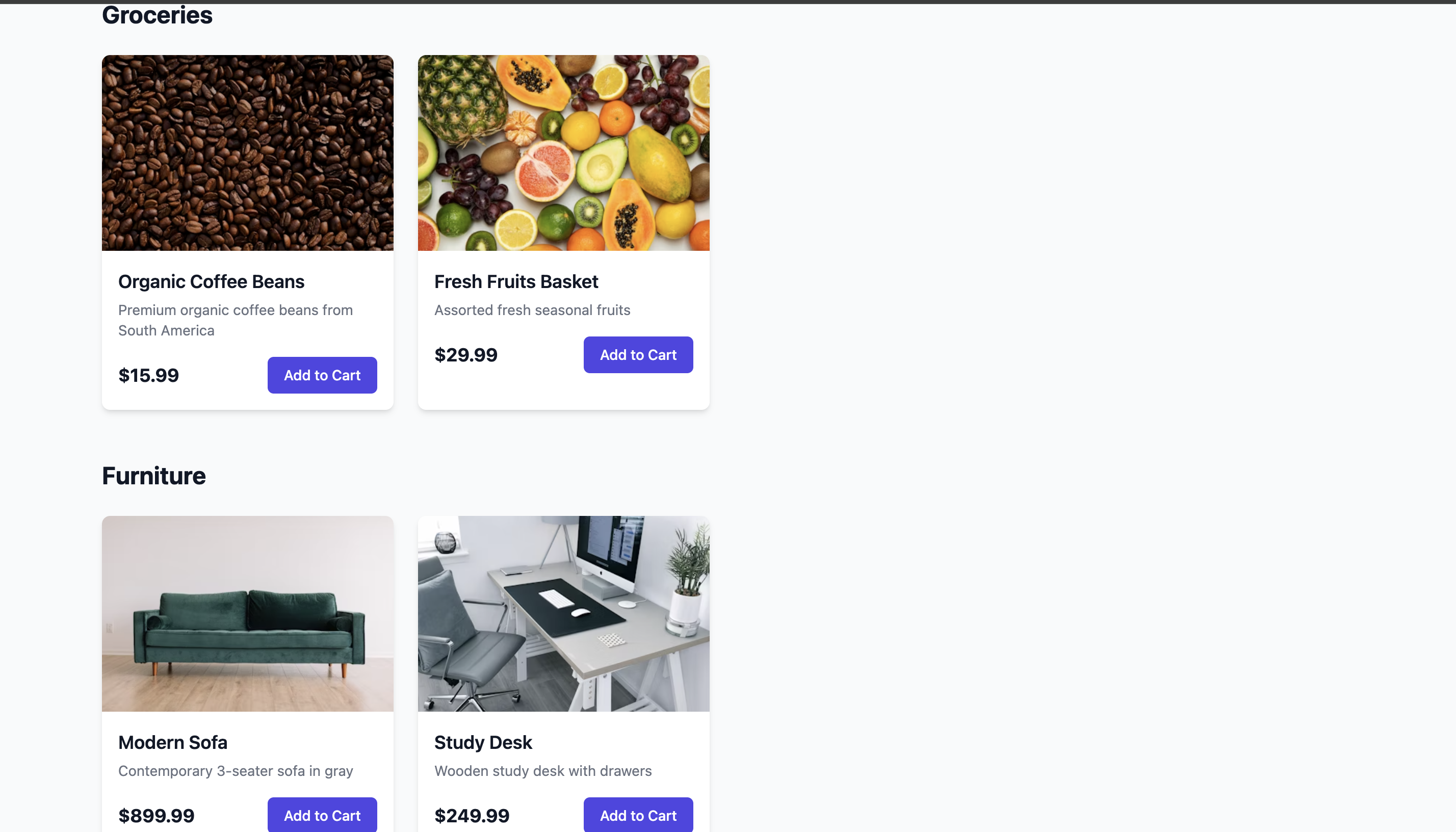E-Commerce Project Checkout